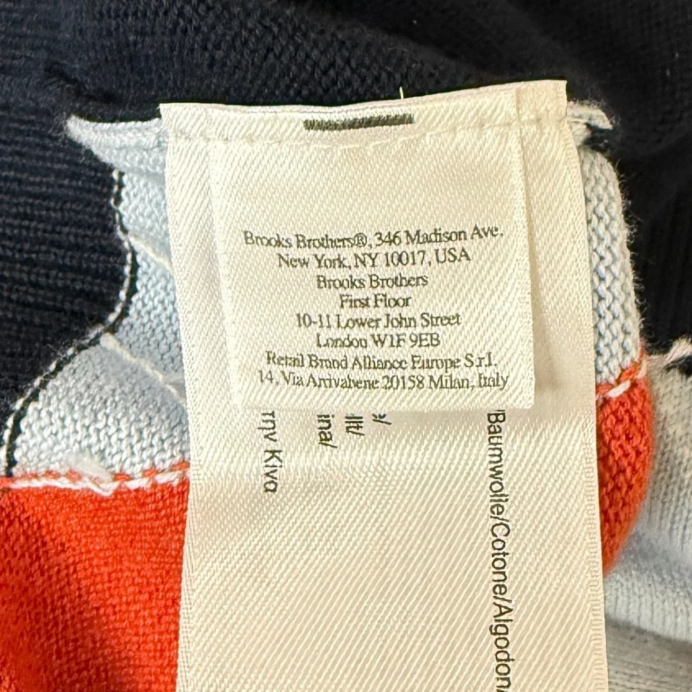 NWOT - Brookes Brothers V-Neck Sweater Vest | XL